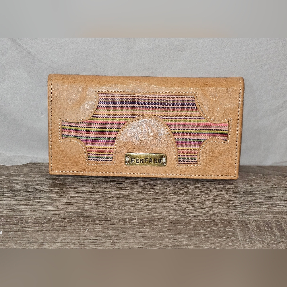 Vintage Femfaso Leather Wallet~ EUX